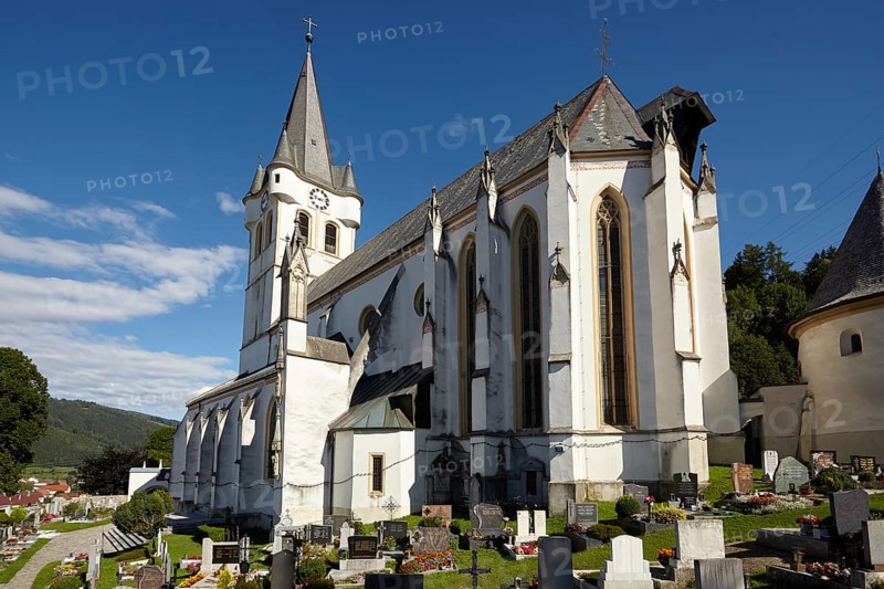 Parish and pilgrimage church of St. Leonhard, Bad St. Leonhard, Lavanttal, Carinthia, Austria, Europe