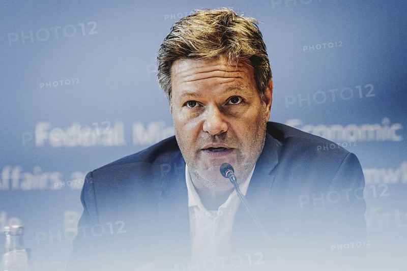 Robert Habeck (Alliance 90/The Greens), Federal Minister for Economic Affairs and Climate Protection and Vice-Chancellor, recorded during the opening speeches at the German-US space dialogue in Berlin, 3 June 2024