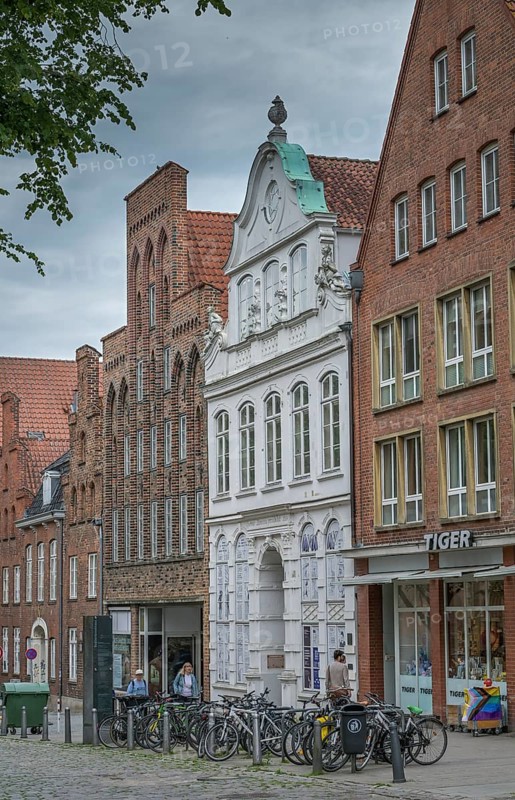 Buddenbrookhaus, Mengstrasse, Luebeck, Schleswig-Holstein, Germany, Europe
