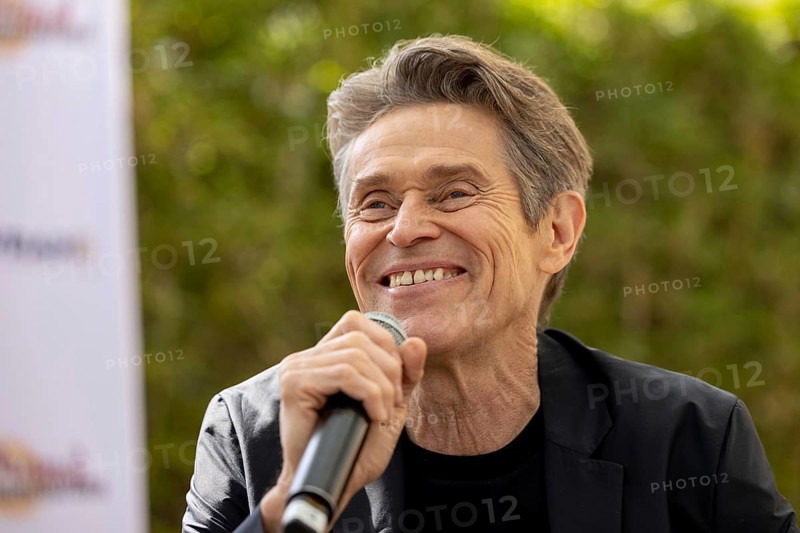 Cannes, France, 19.5.2024: Willem Dafoe in conversation about the new film Kinds of Kindness at The WRAP Conversations at Armani Caffe, 19.05.2024, Europe