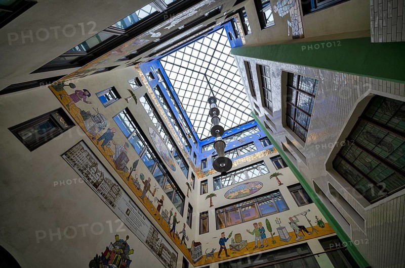 Specks Hof, shopping arcade, mall, shopping centre, shopping arcade, Leipzig, Saxony, Germany, Europe