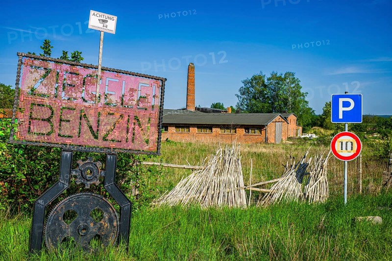 Brickworks Benzin, Kritzow, Mecklenburg-Western Pomerania, Germany, Europe