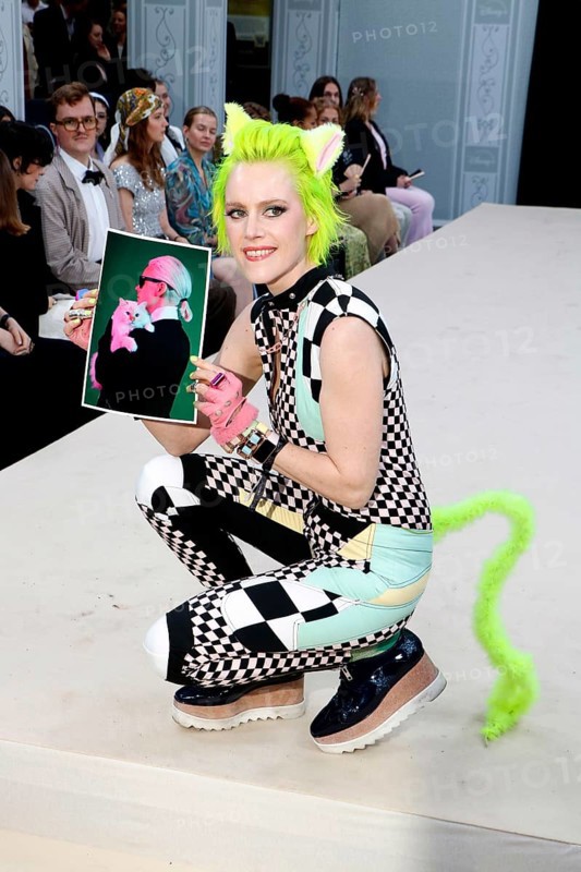 Johanna Keimeyer at the German premiere of Becoming Karl Lagerfeld at the Zoo Palast Berlin on 30 May 2024