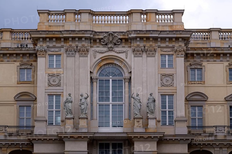 Humboldt Forum, City Palace, Berlin Palace, Schlueterhof, Berlin, Germany, Europe