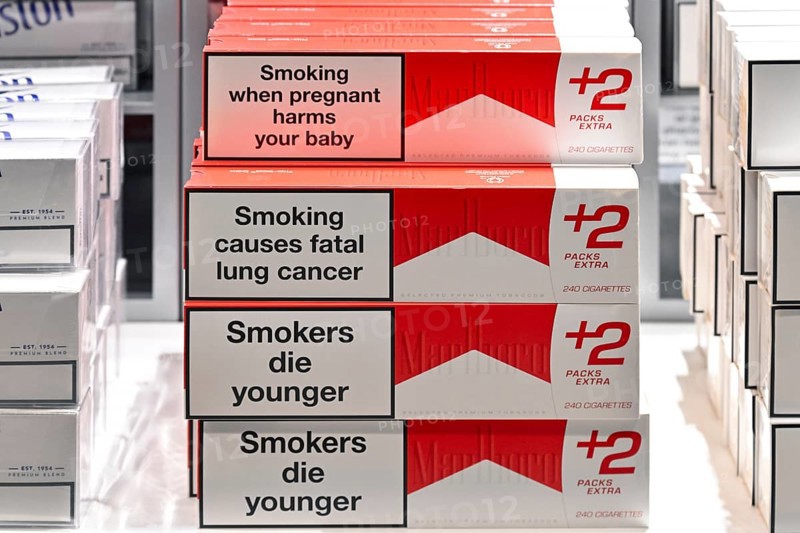 Airport Duty Free Marlboro cigarettes