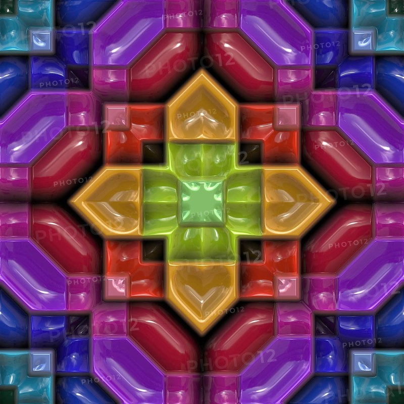 3D effect seamless plastic background, wallpaper decoration pattern