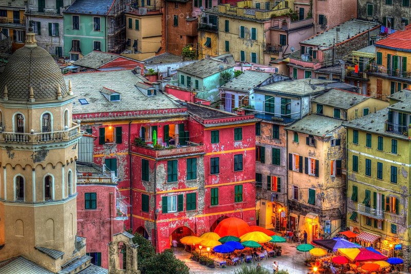 Vernazza partial view (Cinque Terre), Italy, Europe