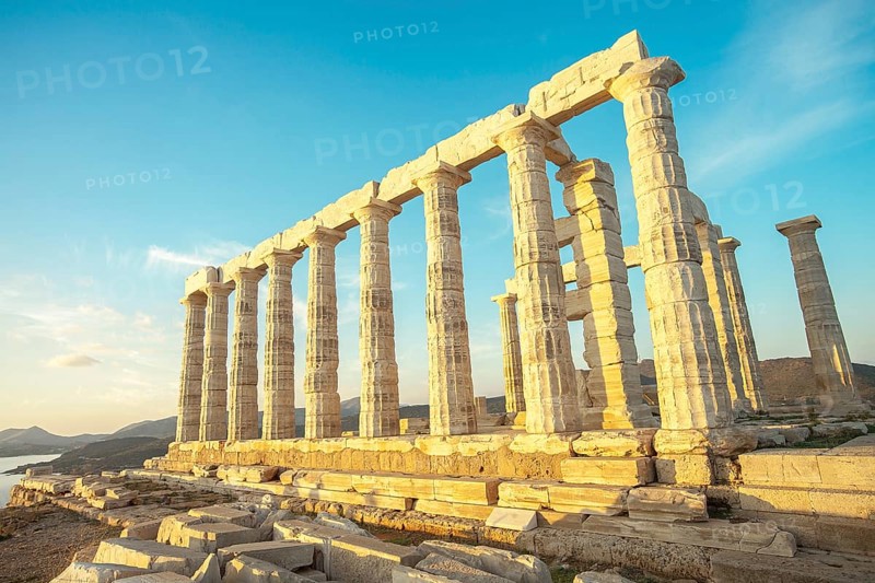 GRE Attica Sounio Poseidon temple by petinaki Greece