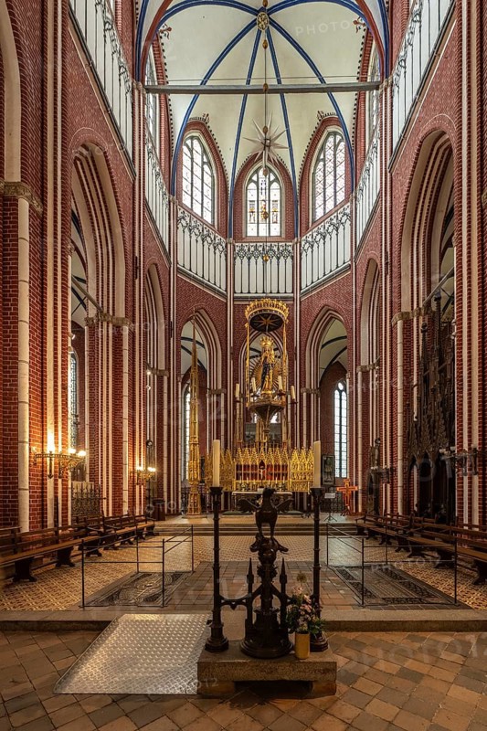 Nikolaikirche, Rostock, Mecklenburg-Vorpommern, Germany, Europe