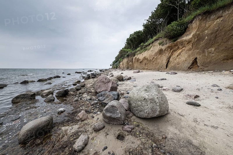 Steep coast, Poel Island, Mecklenburg-Western Pomerania, Germany, Europe