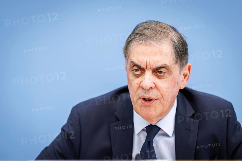 Romani Rose, Chairman of the Central Council of German Sinti and Roma, recorded during the Federal Press Conference on the presentation of the Annual Report on Antiziganist Incidents 2023 in Berlin, 17 June 2024