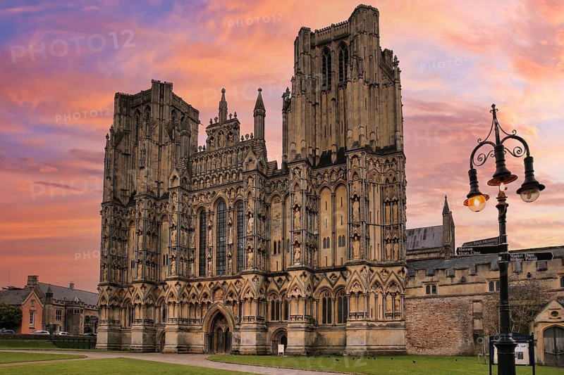 West front of Wells cathedral