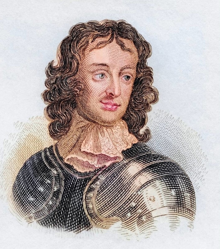 General John Lambert, 1619 to 1684, English Parliamentary General in the English Civil War, digitally restored reproduction from a 19th century original, Record date not stated