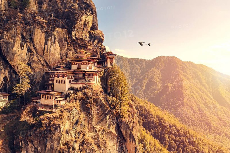 The most sacred place in Bhutan is located on the 3, 000-foot high cliff of Paro valley