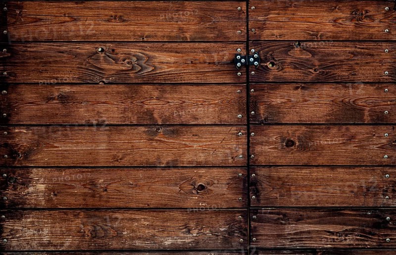 Wooden Background, rustic and vintage wood with nailed boards