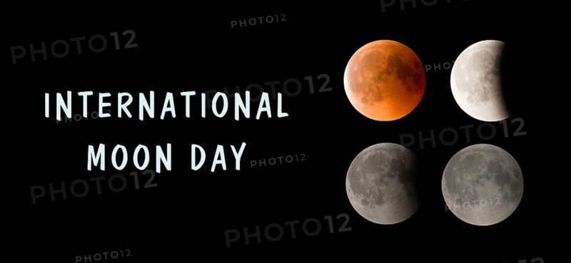 International moon day, solar eclipse, astronomy science