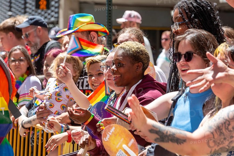 Detroit, Michigan USA, 9 June 2024, Gay, lesbian, bisexual, and transgender activists and their allies marched for equality in the Motor City Pride parade