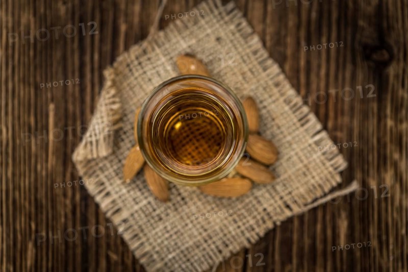 Some Amaretto (close-up shot, selective focus)