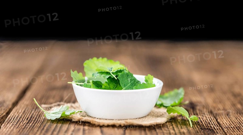 Balm on a vintage background as detailed close-up shot (selective focus)