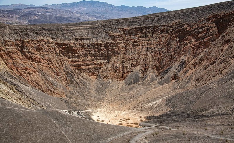 Ubehebe Crater in Death Valley National Park