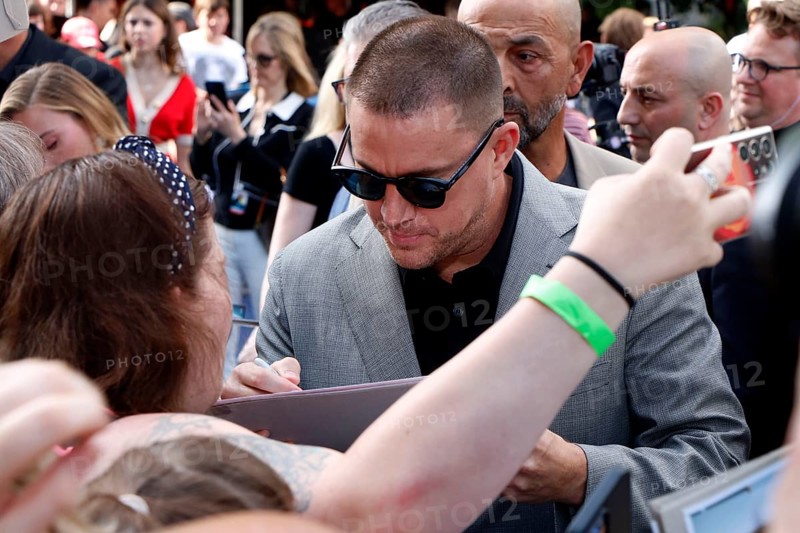 Channing Tatum at the German premiere of To the Moon at Berlin's Zoo Palast on 10 July 2024