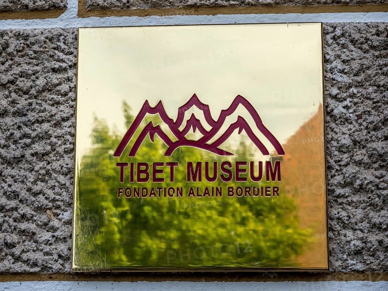 Tibet museum in Gruyeres, Switzerland, Europe