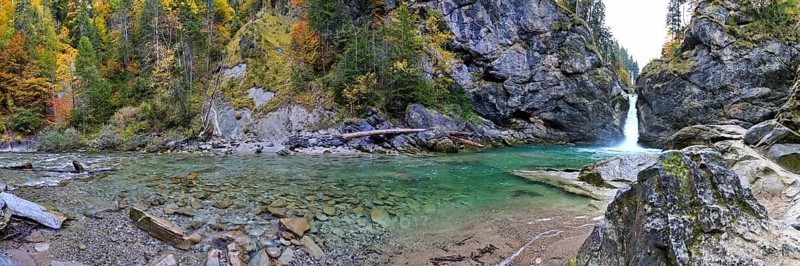 Buchenegg waterfalls