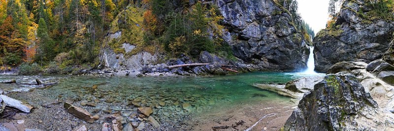 Buchenegg waterfalls