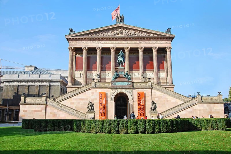 Museum Alte Nationalgalerie on the Museum Island in Mitte, Berlin, Germany, Europe