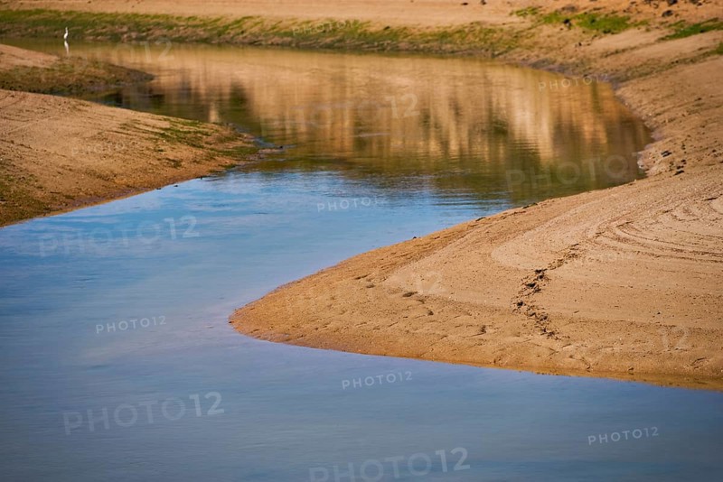 Colourful watercourse Magnificent colours watercourse