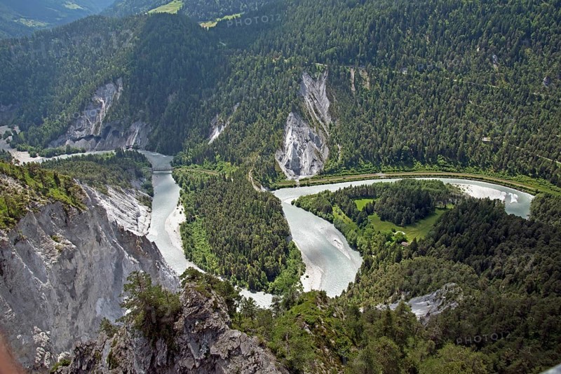 Rhine Gorge, Switzerland, Europe