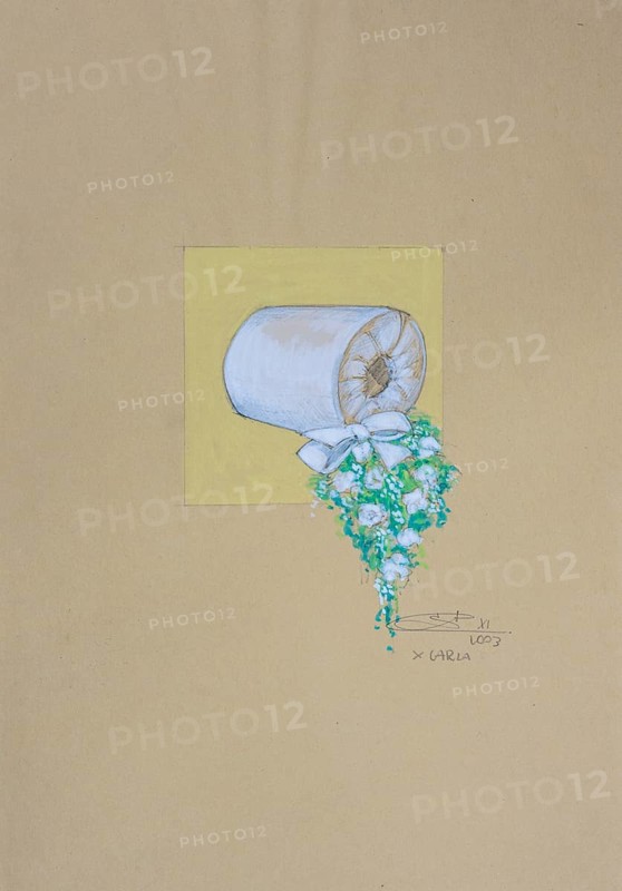 Bouquet of flowers, design floral decoration for wedding, pencil drawing, sketch, mixed media, watercolour, pastel, acrylic tempera, acrylic, on paper