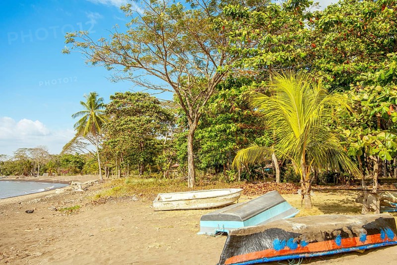 On the beach of Playa Tarcoles Costa Rica