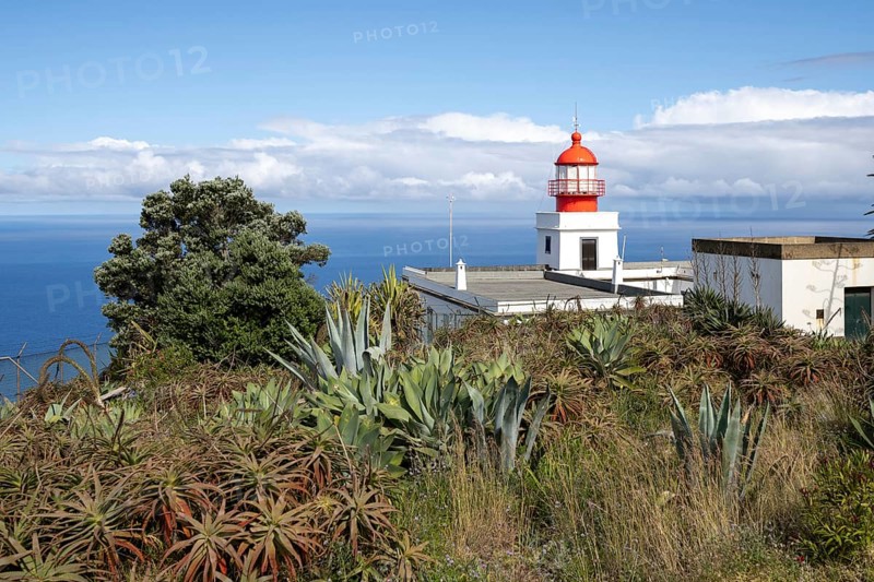 Lighthouse at Ponta do Pargo, Madeira, Portugal, Europe