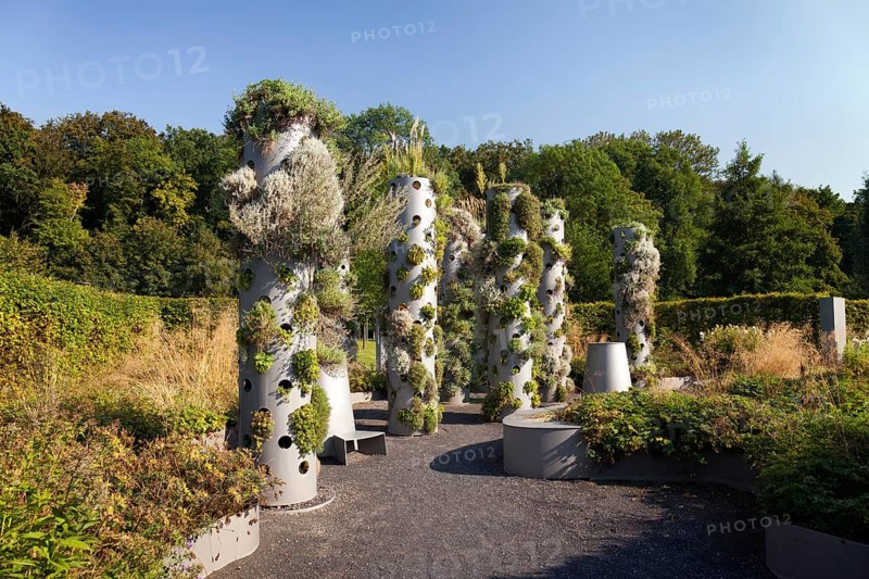 Columnar architecture in the Rose Park Oschatz Columnar architecture in the Rose Park Oschatz for garden show