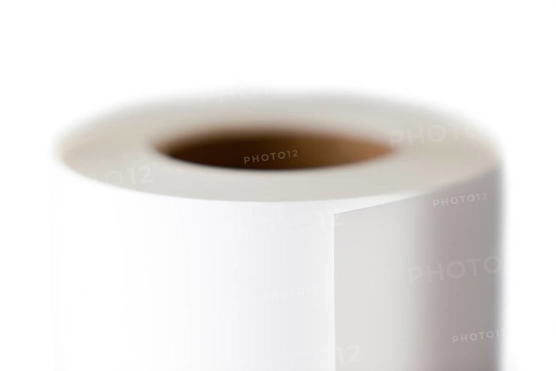Detail of a printer paper roll