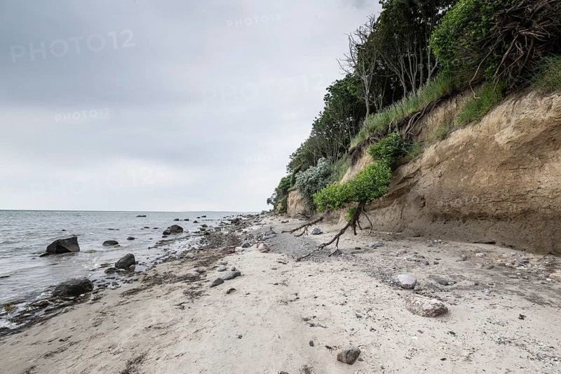 Steep coast, Poel Island, Mecklenburg-Western Pomerania, Germany, Europe