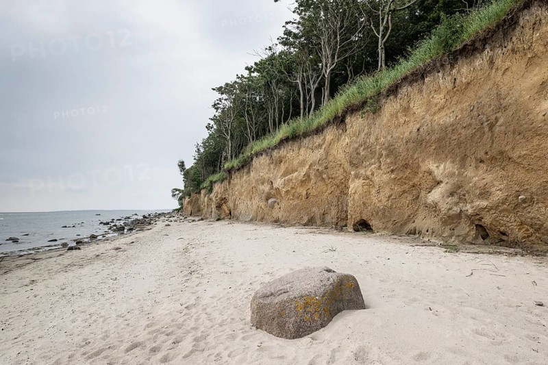 Steep coast, Poel Island, Mecklenburg-Western Pomerania, Germany, Europe