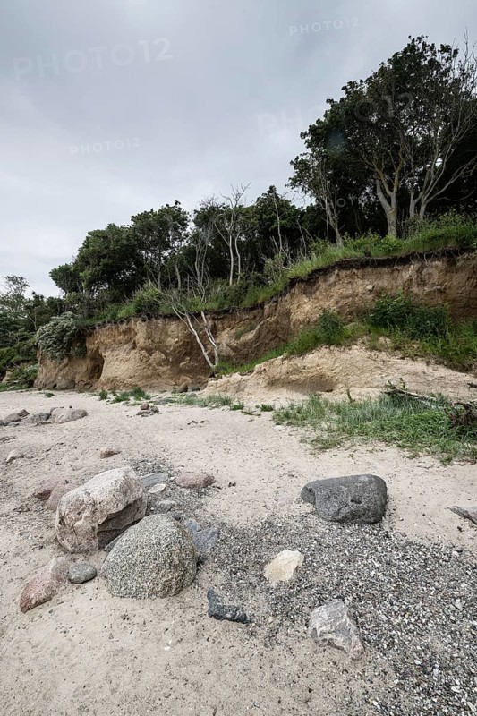 Steep coast, Poel Island, Mecklenburg-Western Pomerania, Germany, Europe