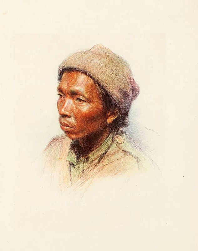 The Allies in the First World War, British Empire, Burmese, Historical, digitally restored reproduction from a 19th century original, Record date not stated