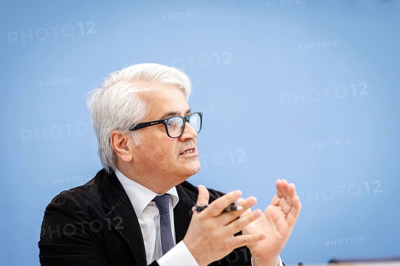 Dr Mehmet Daimagueler, Federal Government Commissioner against Antiziganism and for the Life of Sinti and Roma in Germany, recorded during the Federal Press Conference for the presentation of the Annual Report on Antiziganist Incidents 2023 in Berlin, 17.06.2024
