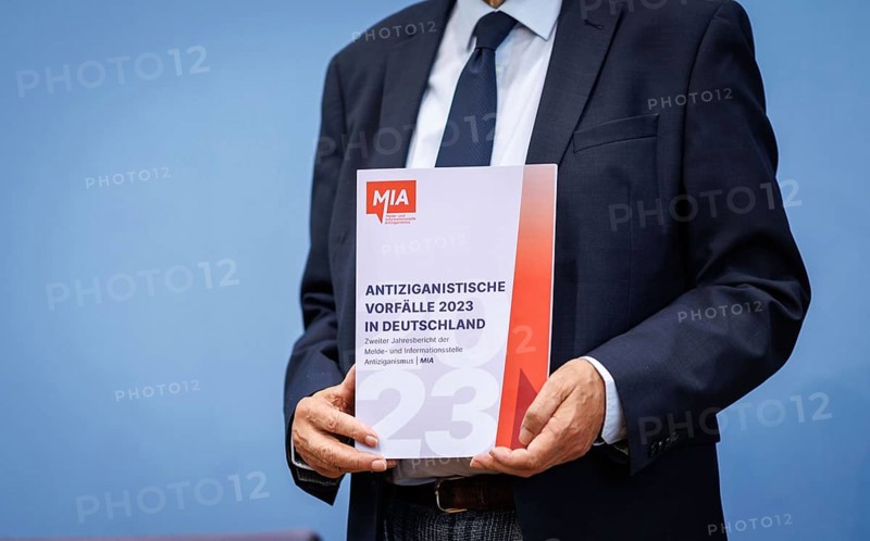 Presentation of the annual report on antiziganist incidents 2023 at the Federal Press Conference, recorded in Berlin, 17 June 2024