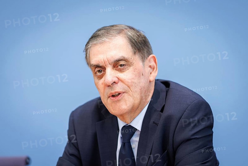 Romani Rose, Chairman of the Central Council of German Sinti and Roma, recorded during the Federal Press Conference on the presentation of the Annual Report on Antiziganist Incidents 2023 in Berlin, 17 June 2024