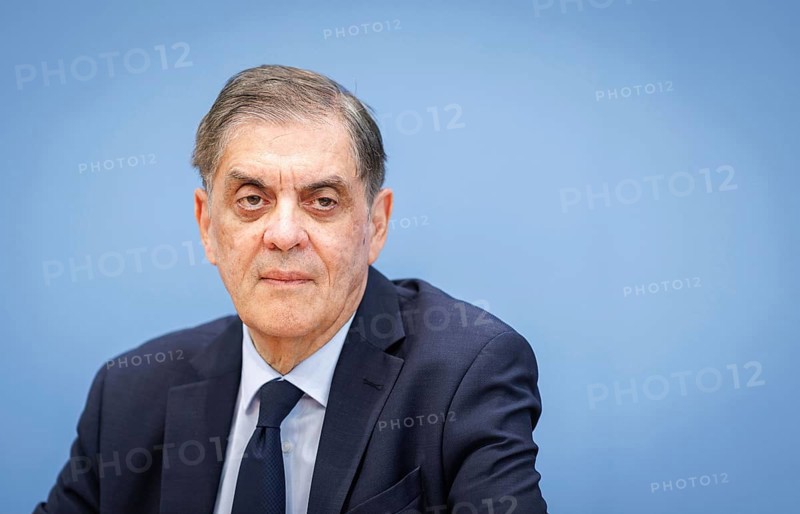 Romani Rose, Chairman of the Central Council of German Sinti and Roma, recorded during the Federal Press Conference on the presentation of the Annual Report on Antiziganist Incidents 2023 in Berlin, 17 June 2024