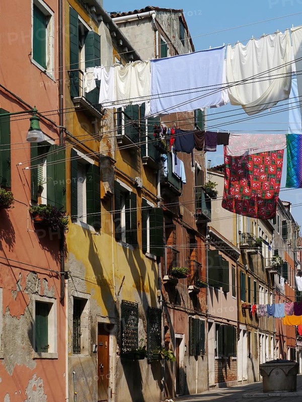 Alley in the Castello district, Venice