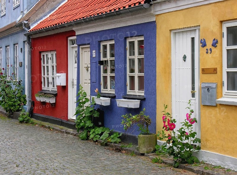 Korsor is a harbour town on the Great Belt on the island of Zealand Denmark