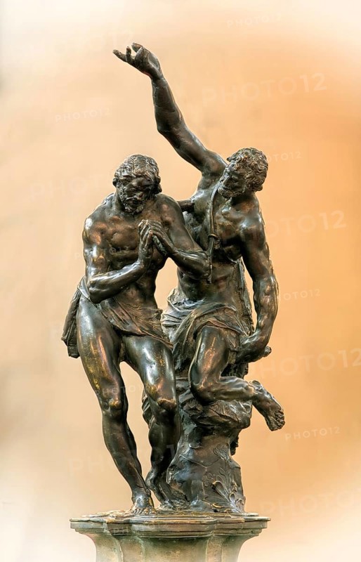 De Vries sculpture baptismal font Stadtkirche Bückeburg Germany