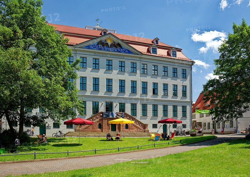 Historic orphanage, Francke Foundations, founded by the theologian and educationalist August Hermann Francke, Halle an der Saale, Saxony-Anhalt, Germany, Europe