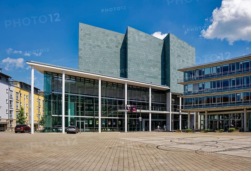 Georg-Friedrich-Händel-Halle, Congress Hall and Concert Hall, Halle an der Saale, Saxony-Anhalt, Germany, Europe