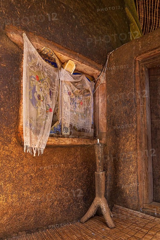 Ura Kidane Mehret Church, monastery on Zege Peninsula in Lake Tana